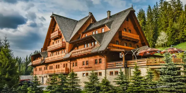 Horský hotel blízko hranic s neomezeným wellness