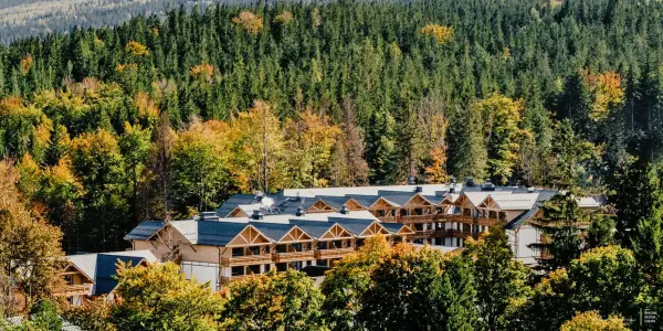 Luxus v polských Krkonoších: túry, jídlo, wellness