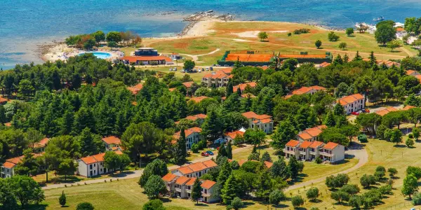 Apartmány v Umagu: pláž, bazény a jídlo