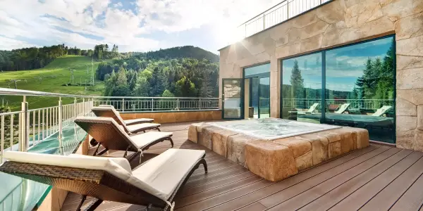 Polské lázně Krynica-Zdrój s jídlem a wellness