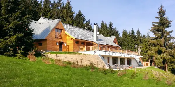 Horská chata na Beskydě se snídaní i saunou
