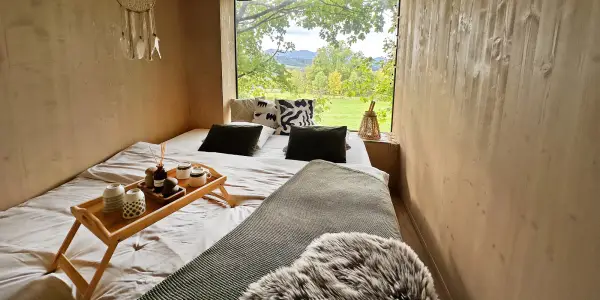 Útulný posed Domeček Beskydech s kuchyňkou