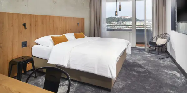 4* kongresový hotel v Brně se snídaní a fitness