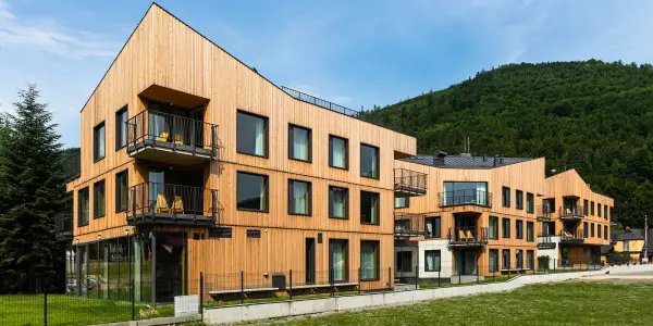 Apartmány přímo u vrchu Szczyrk: wellness, víno i snídaně