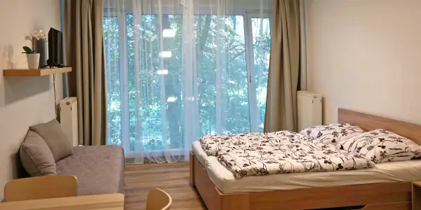 Apartmány v srdci Poděbrad: snídaně i procedury