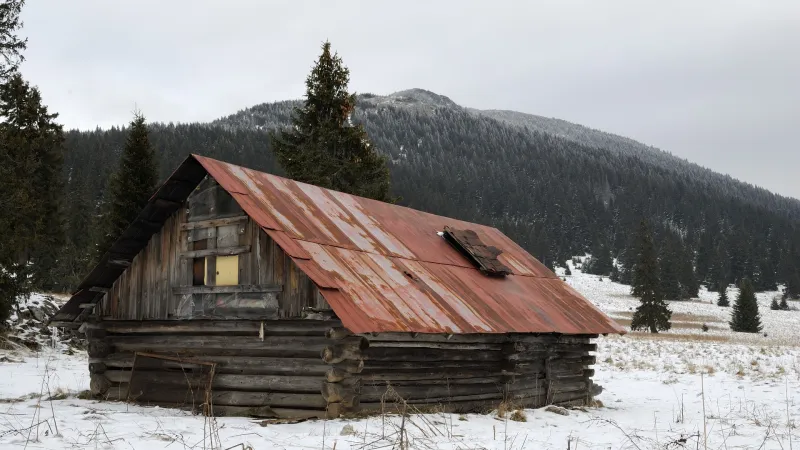 Velký Choč: výhled na Západní Tatry