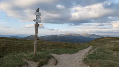 Přechod Nízkých Tater: podvečer na Košarisku