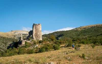 Zřícenina pevnosti pevnosti Glavaš